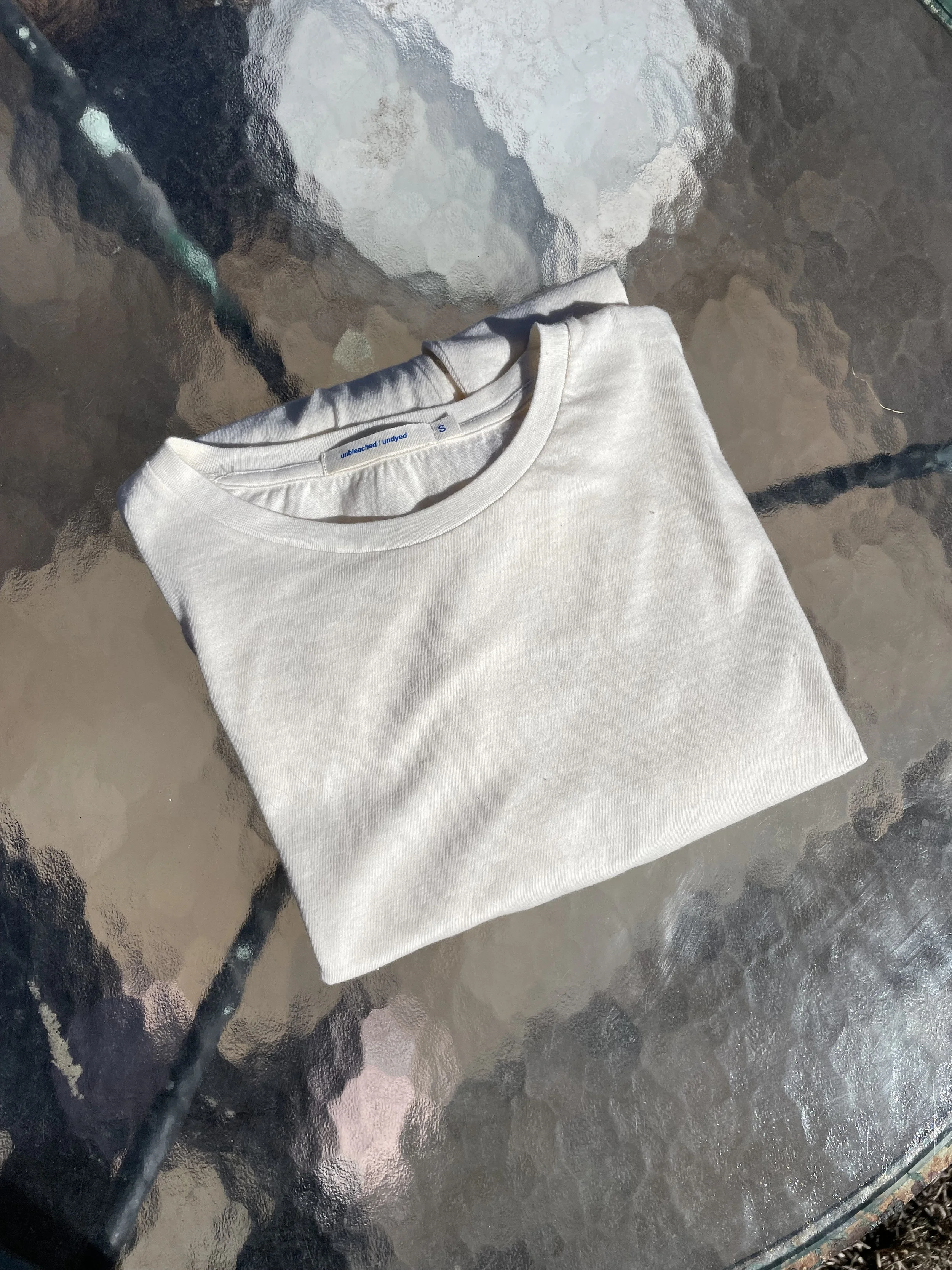 Organic Undyed Cotton T-Shirt