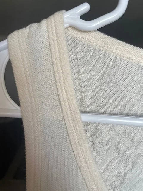 Organic Undyed Cotton Undershirt Tank Top