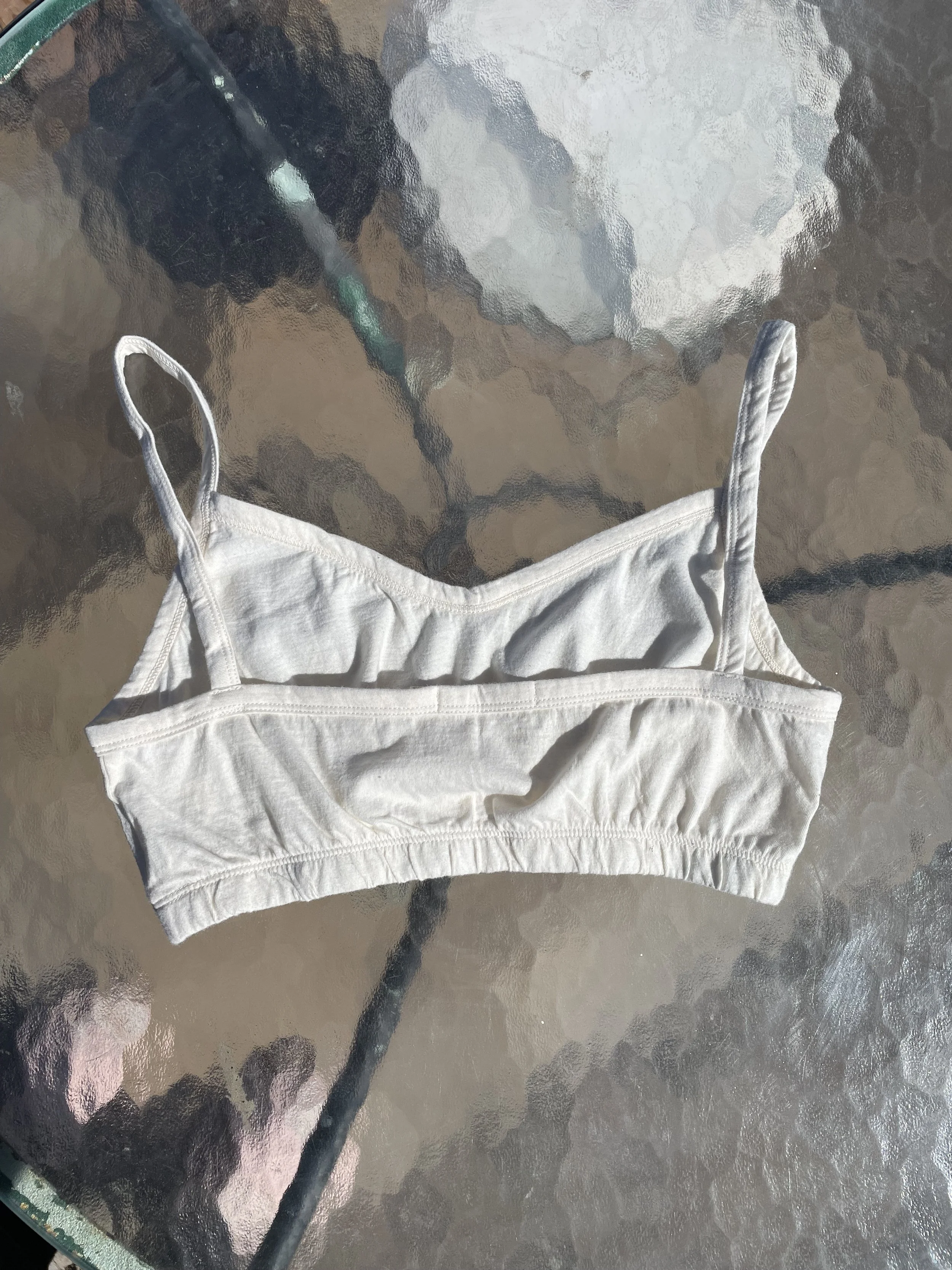 Organic Undyed Cotton Bralette