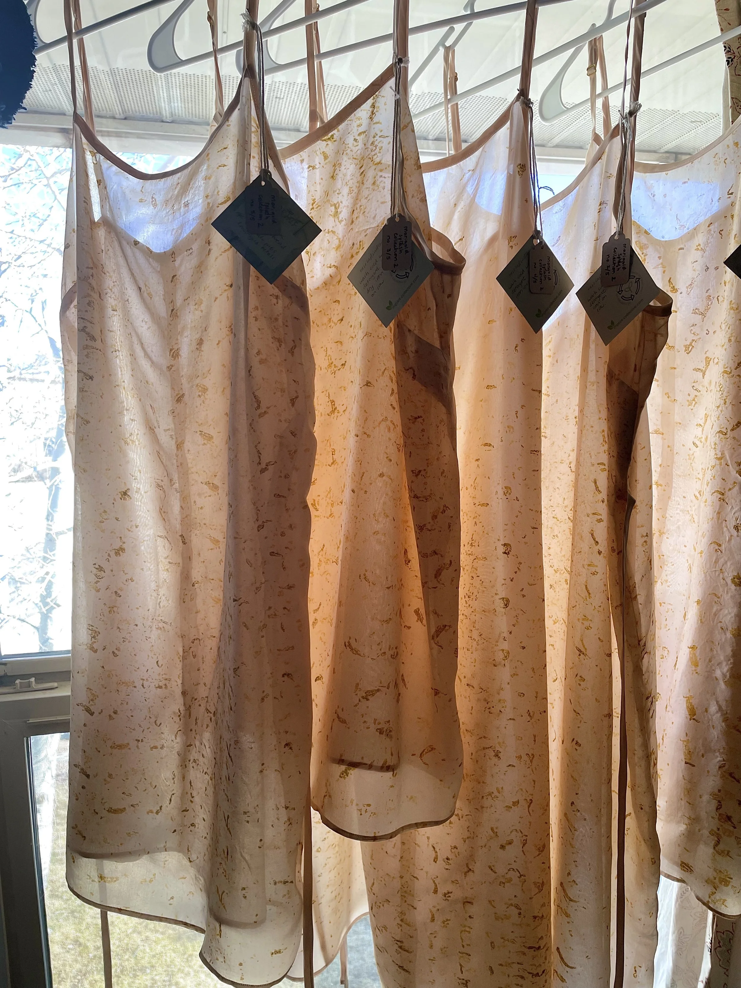 Marigold Leopard Slip Collection | 100% Silk | Naturally Dyed