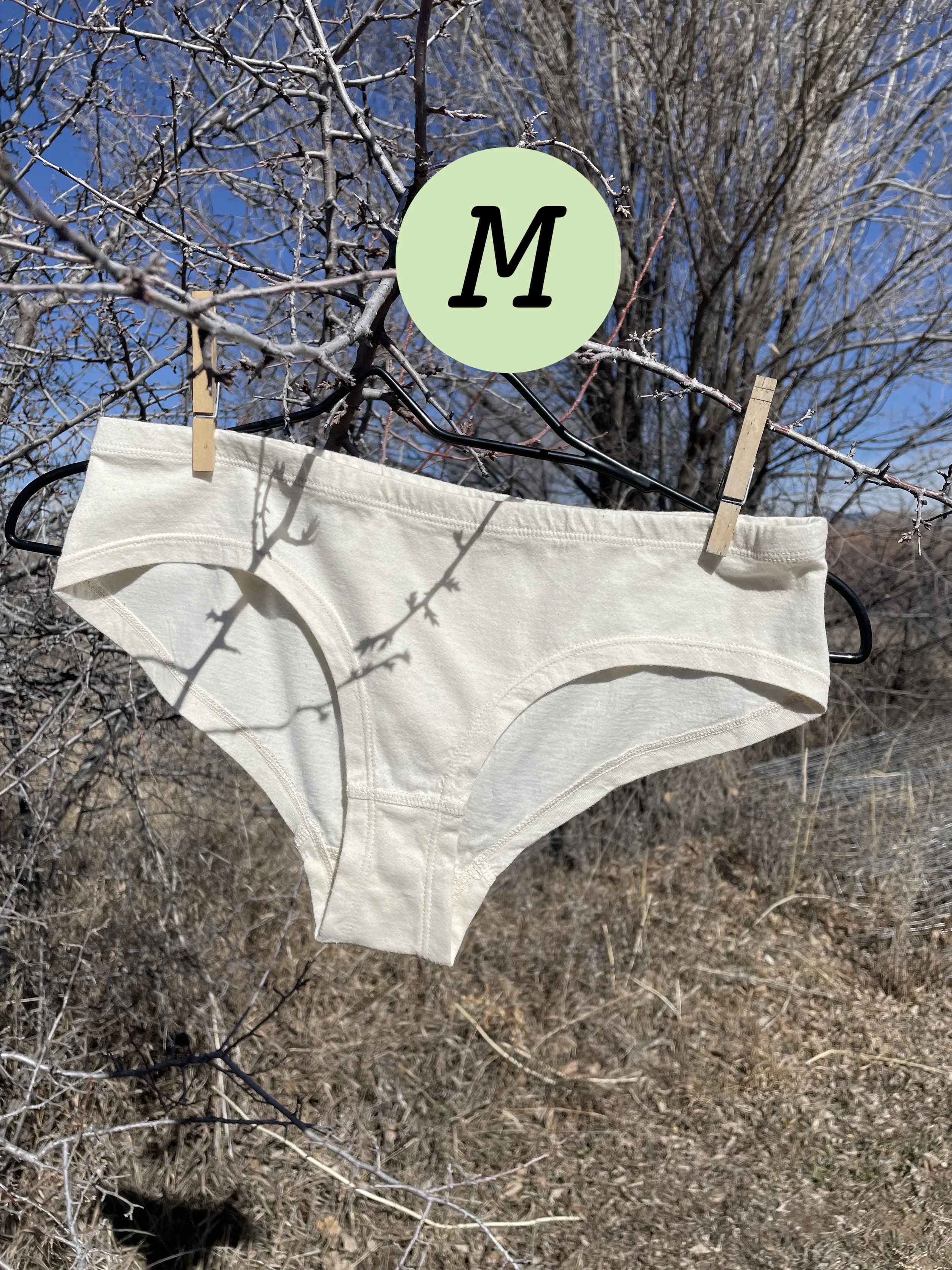 Organic Undyed Cotton Underwear