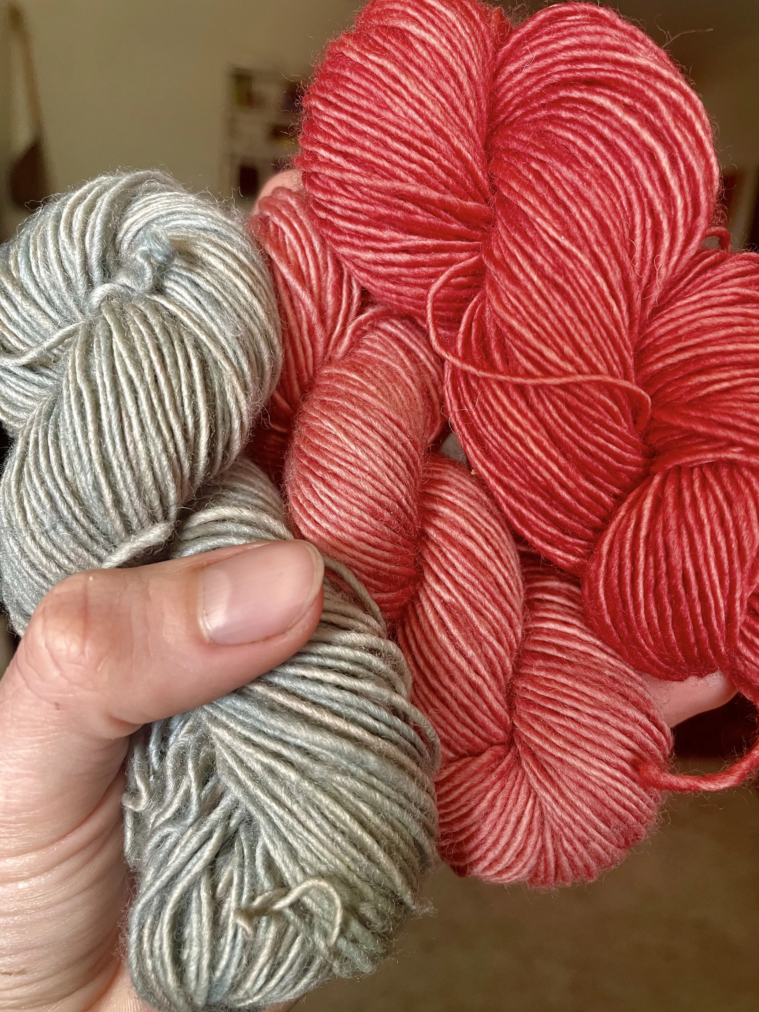 Mini Merino Fingering Yarn | 100% Superwash Merino | Various Natural Dyes