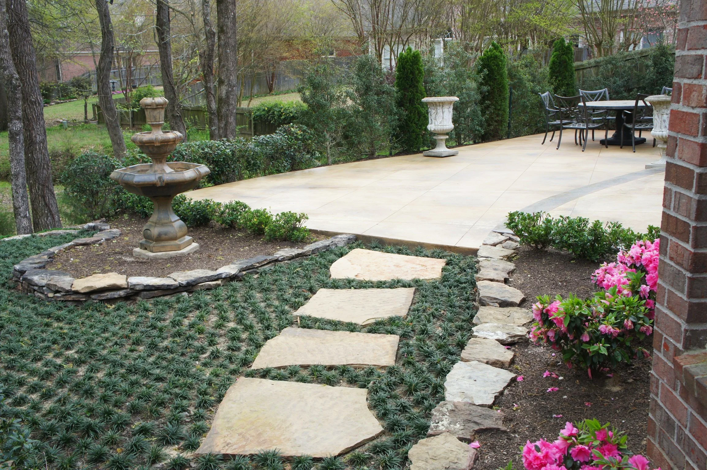 BHS Concrete Stamped Patio