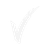 A checkmark icon.