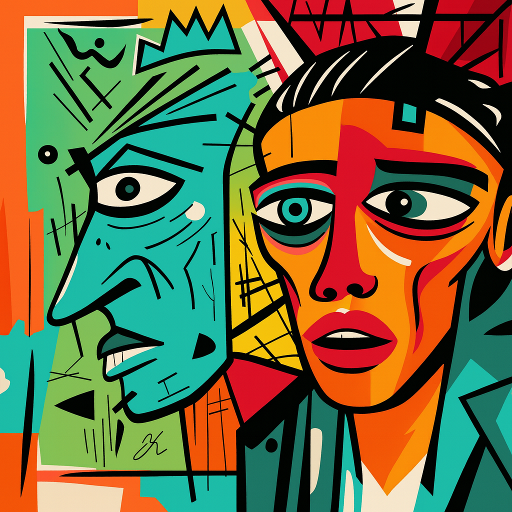 The Duel- Digital Print