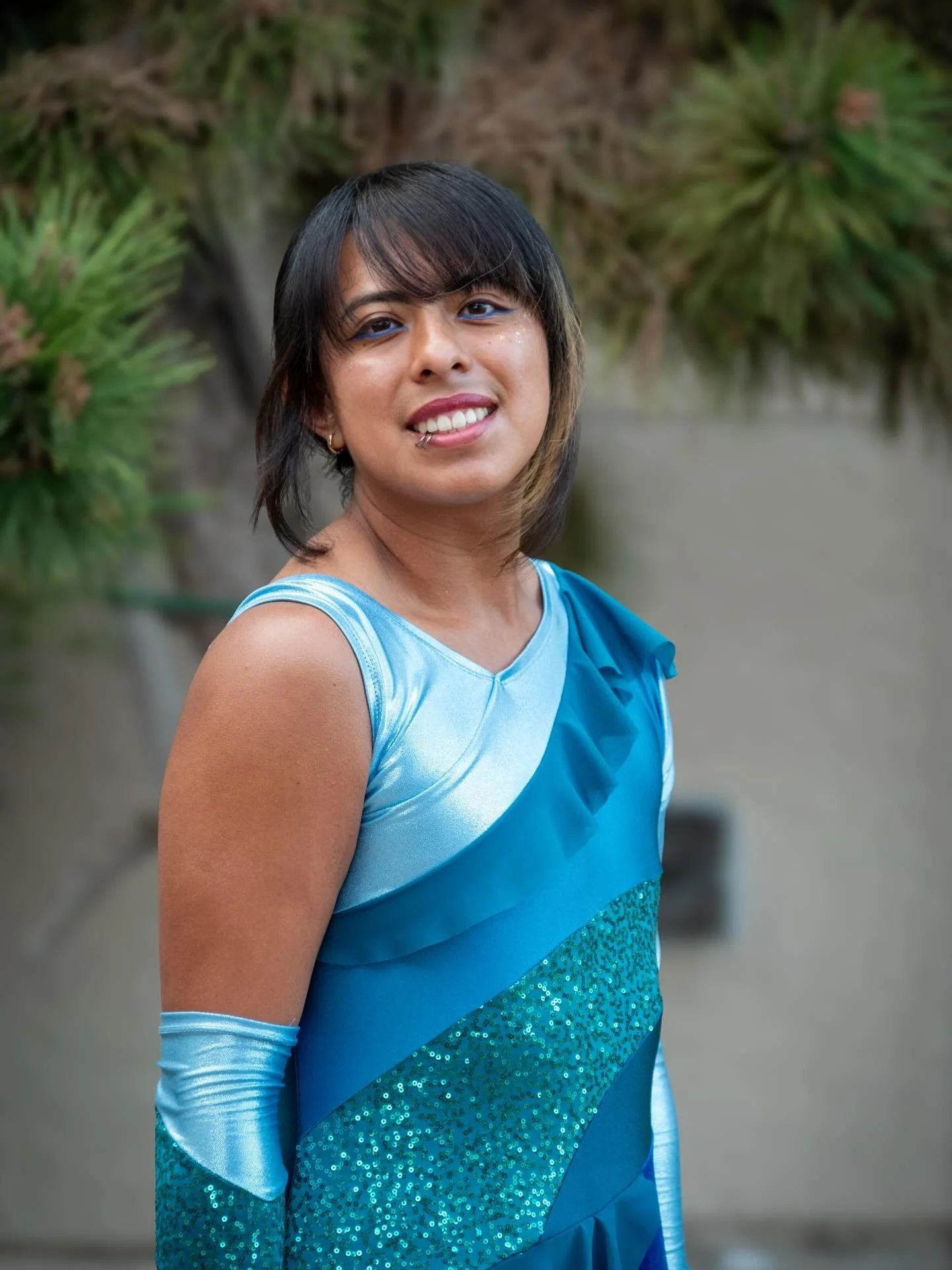 Meet our other captain Oliver! This is Oliver&rsquo;s first season with Infinity after previously marching at Westlake High School, Cascades DBC and Blue Knights DBC. Oliver loves Sabrina Carpenter, hopes to one day tech for a World Class color guard