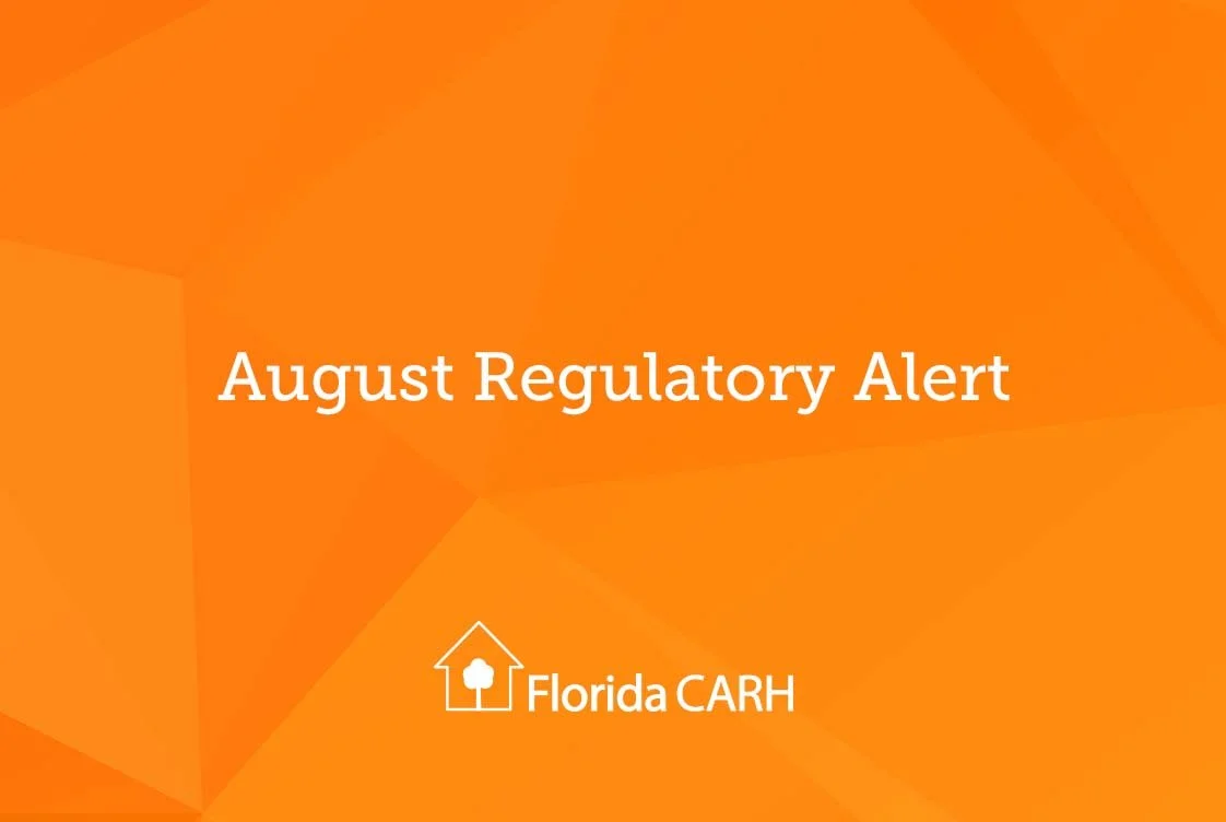 August Regulatory Alert
