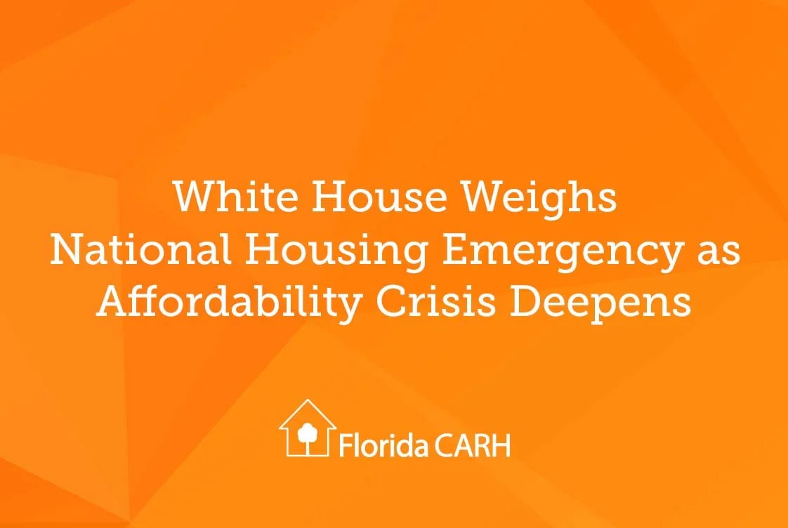 White House Weighs National Housing Emergency as Affordability Crisis Deepens