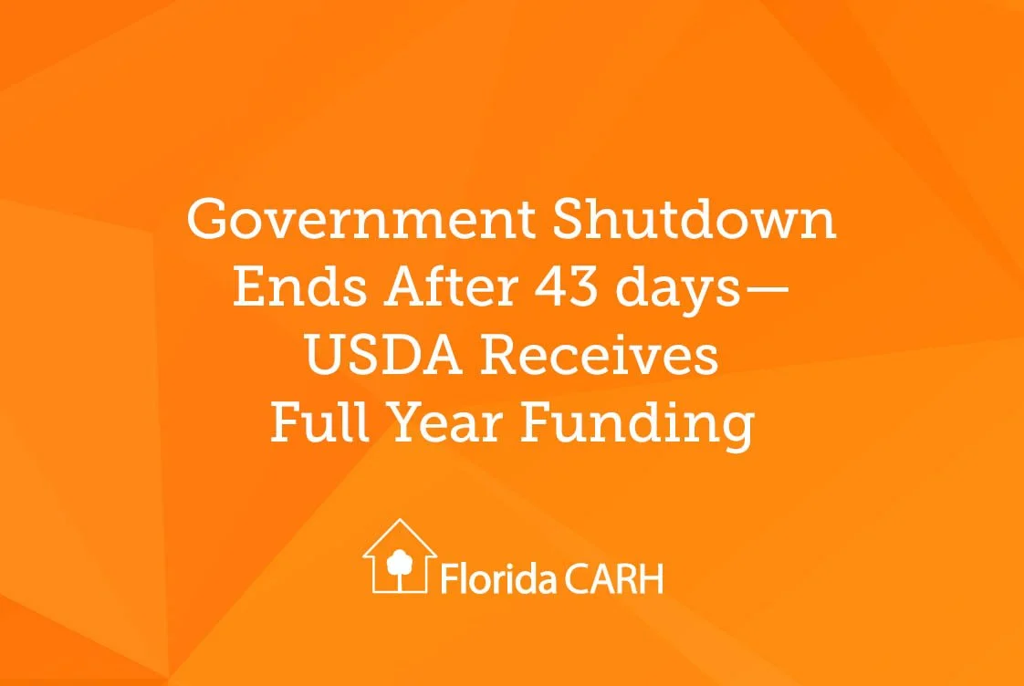 Government Shutdown Ends After 43 days—USDA Receives Full Year Funding