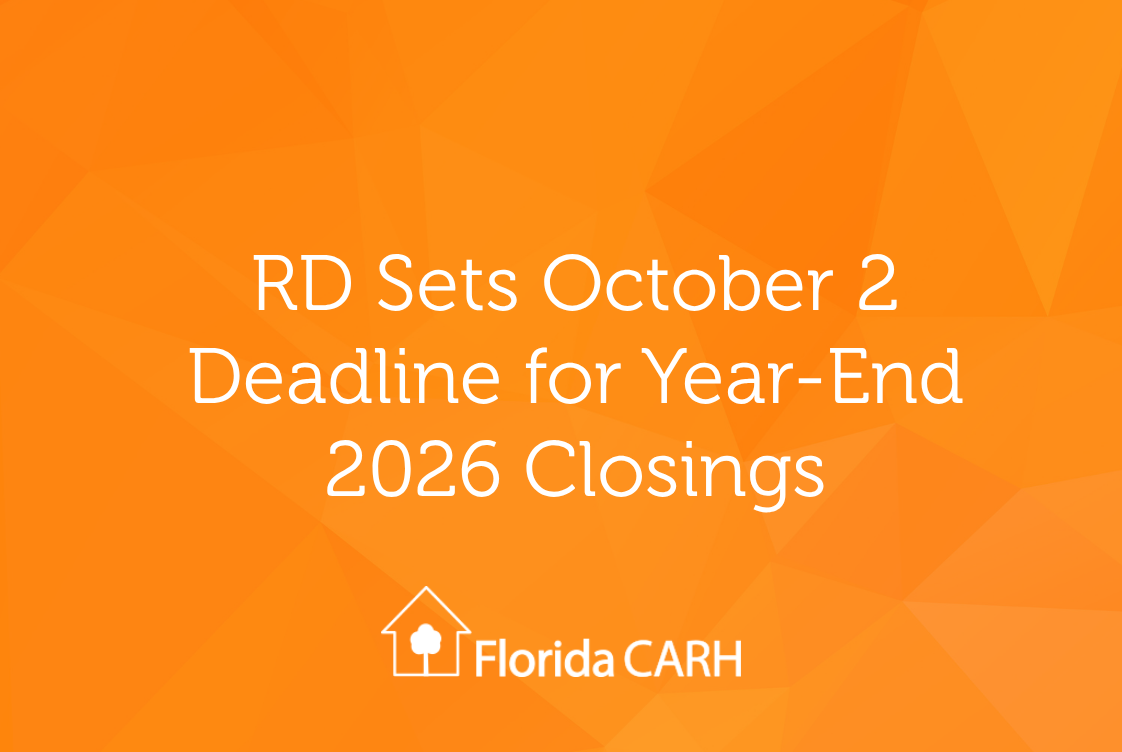 RD Sets October 2 Deadline for Year-End 2026 Closings