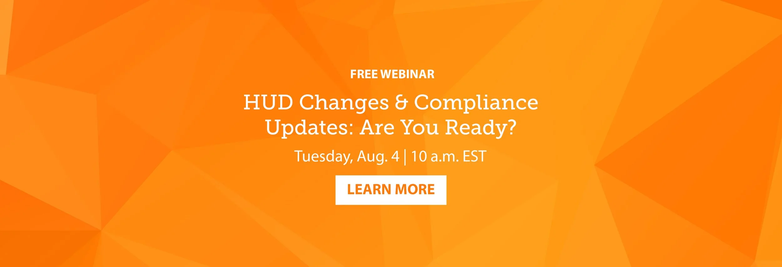 HUD Changes & Compliance Webinar