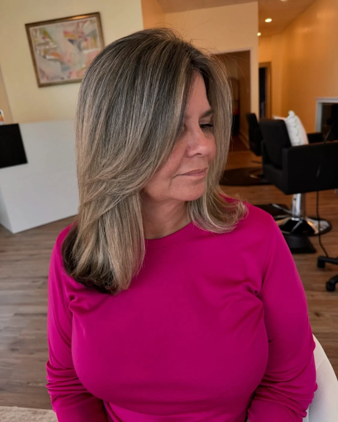 Happy Friday ☺️ #blondehair #blondemeschwarzkopf #framar