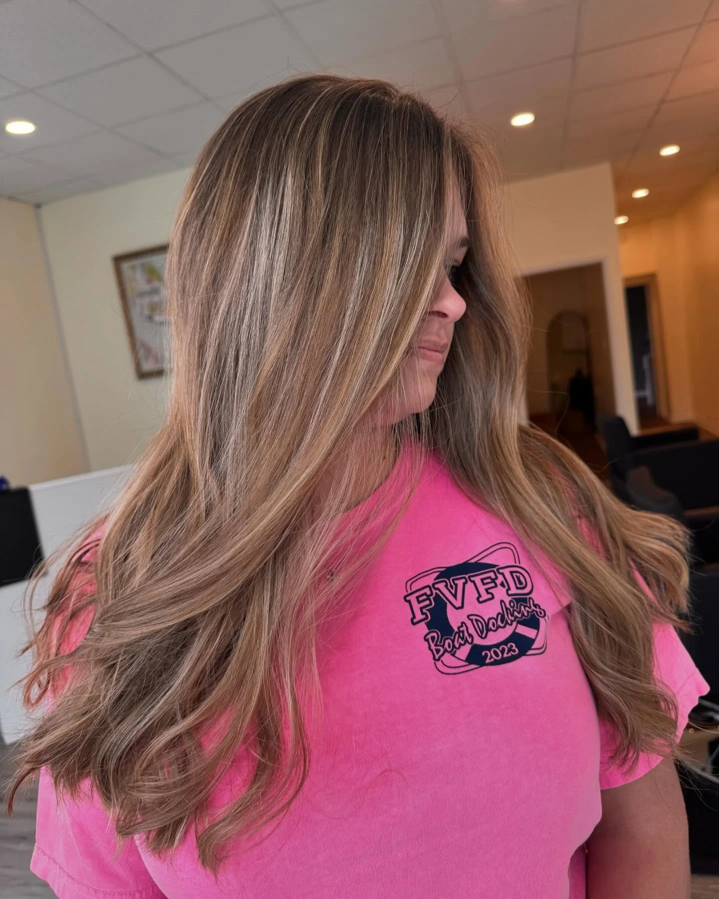 So glad I finally got her in my chair! #blondingtechniques #blondebalayage #schwarzkopf