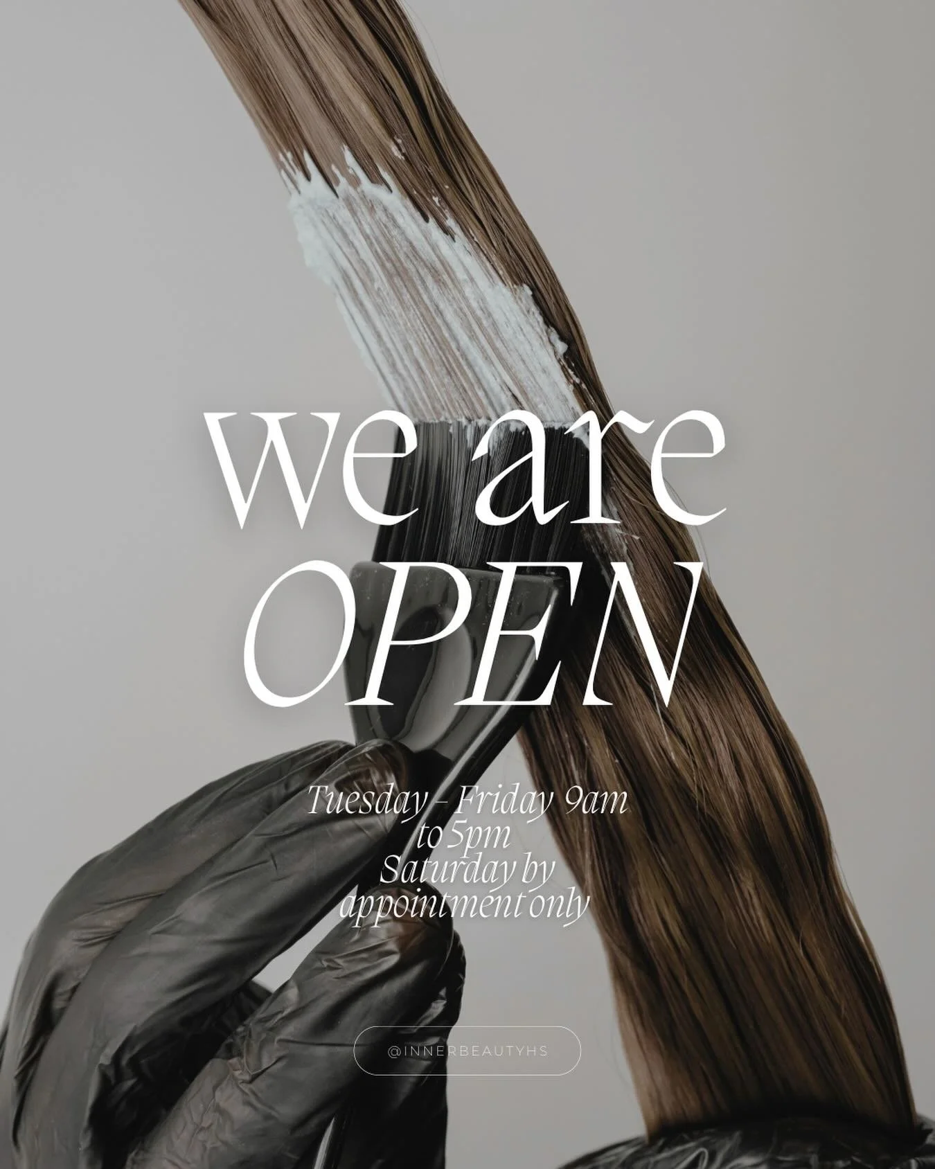 Friendly reminder to book your hair appointment! We would love to see you!