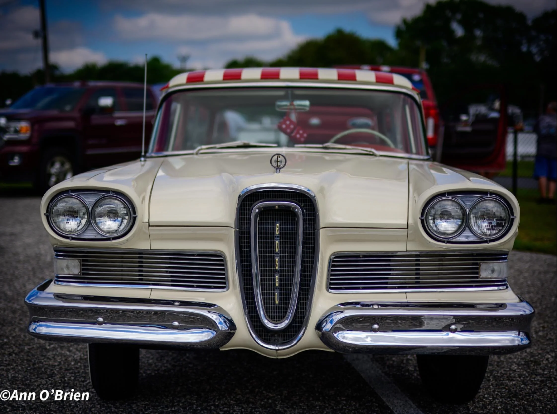 1958 Edsel Round Up Wagon 

 Only 963 models ever produced. Very interesting history behind this beautiful classic wagon. 

#dragweek2025 #edselroundupwagon