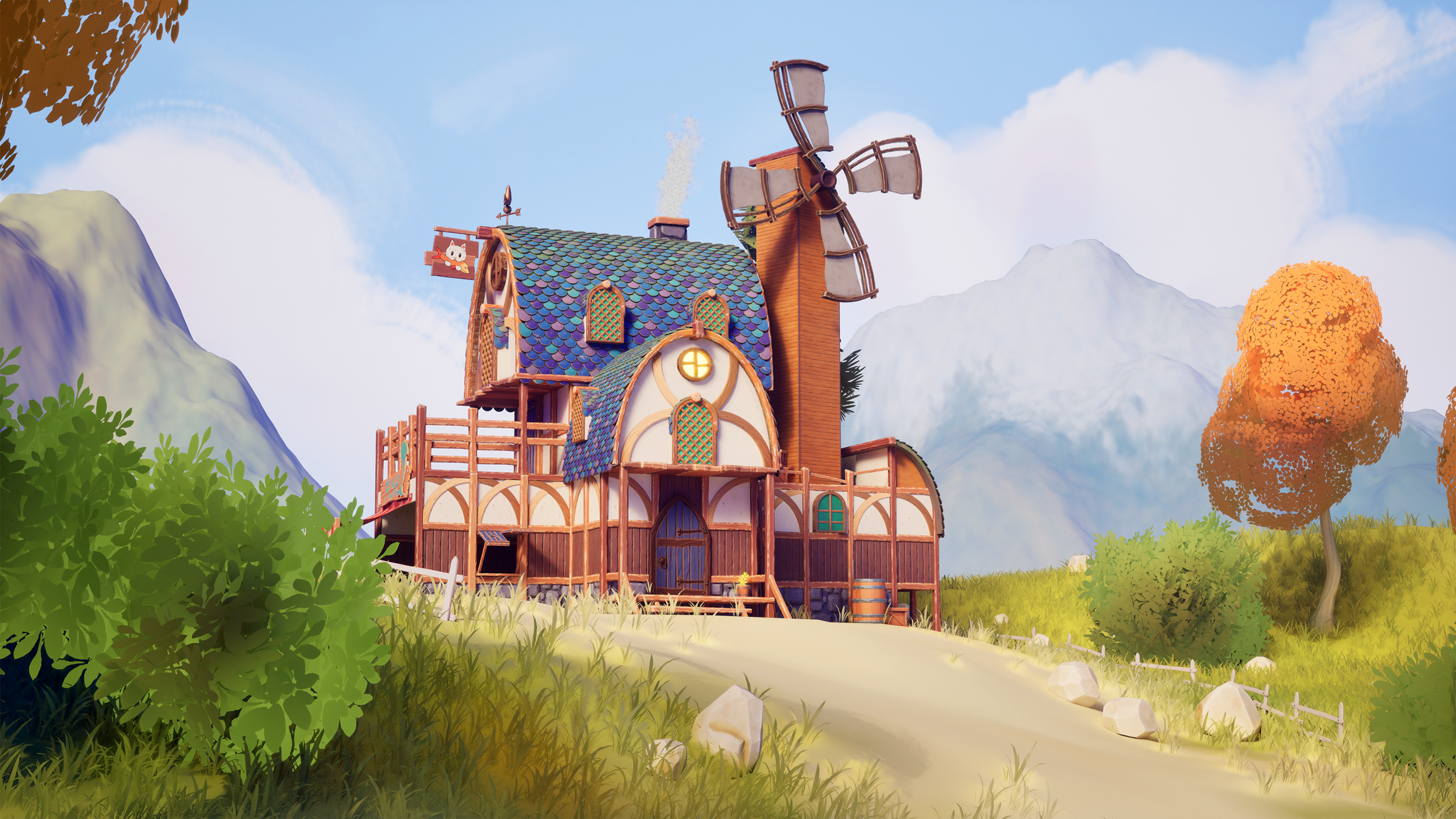 Fisherman's House - Realtime Environment