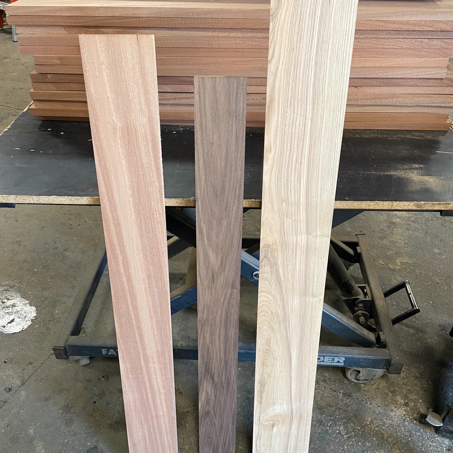 Mixed lumber packs available. $70 for a three board mixed pack. Each pack has one ash board, one walnut board and one sapele board. Approximately 42&quot;l x 4&quot;w x 1&quot;thick. 

While supplies last