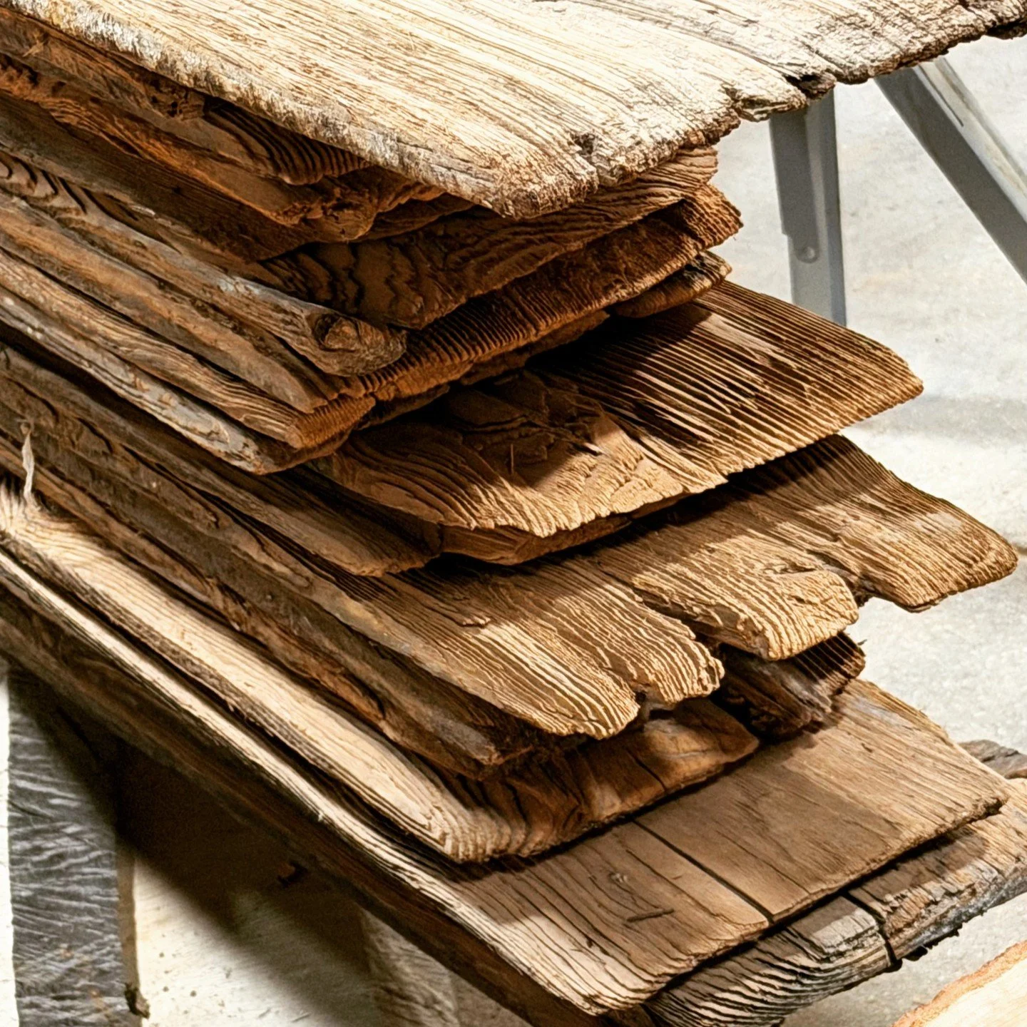 Character you can't manufacture. Barnwood doesn't get its character from a finishing room; it earns it over decades. Every board in this stack has a story, and we're ready to help you give it a new one. Looking for reclaimed material for your next pr