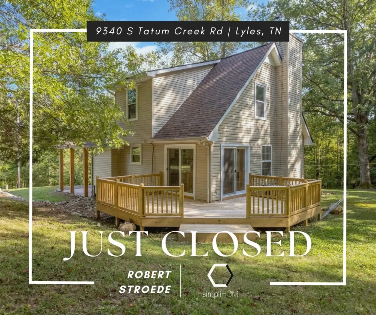 Congratulations to some wonderful first time homebuyers on their beautiful new home!