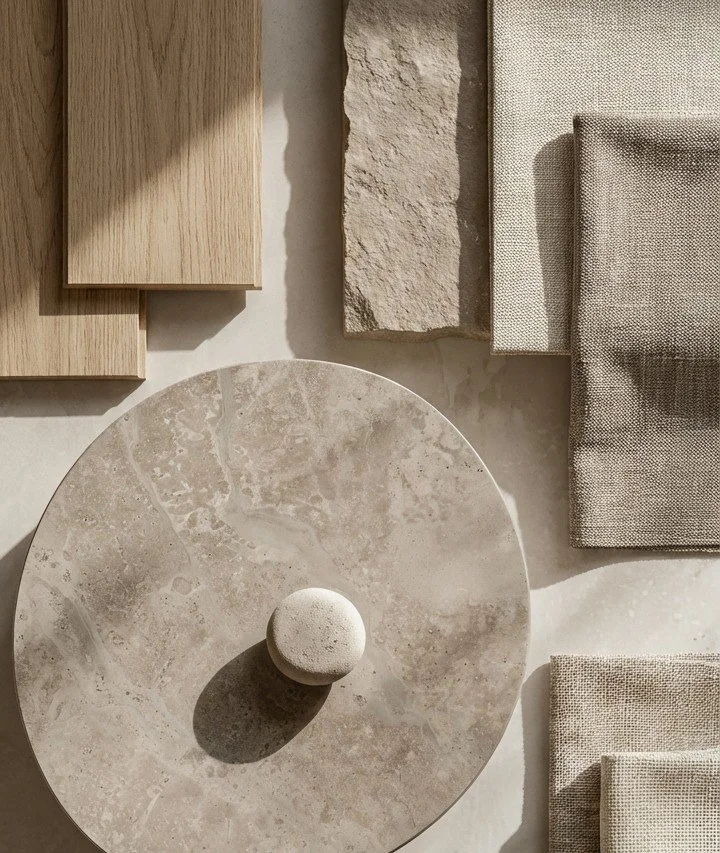 Interior styling and material concept for fit-out projects by NEXA PLUS Dubai