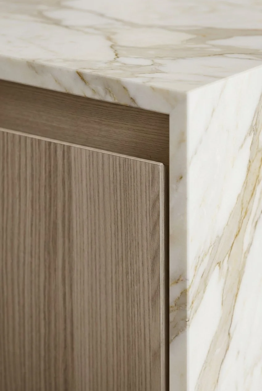 Bespoke joinery and cabinet fit-out detail by NEXA PLUS Dubai