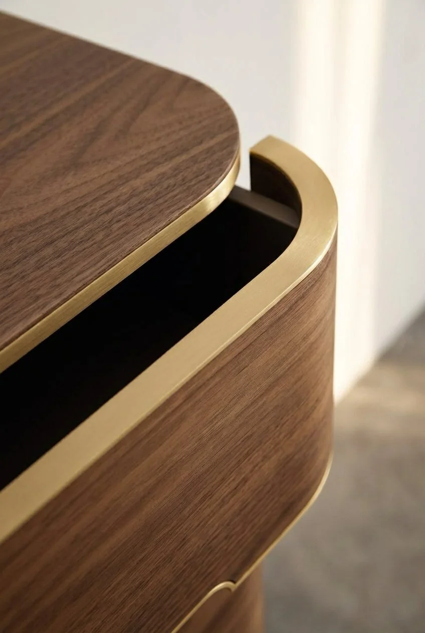 Bespoke furniture upholstery and fit-out detail by NEXA PLUS Dubai