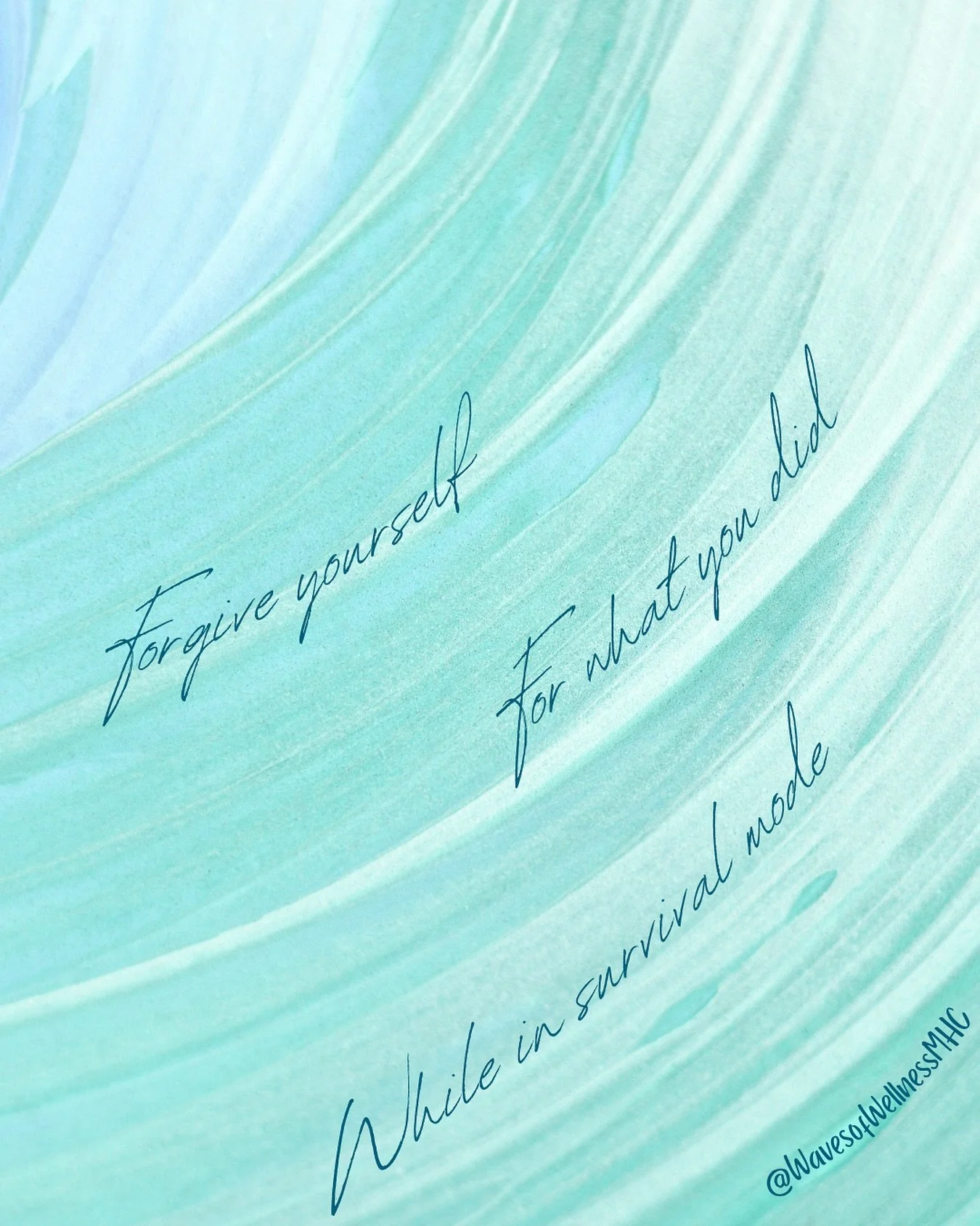 Forgive yourself for what you did during survival mode 🩵

For individuals who have experience trauma, survival mode refers to their stress response and inability to regulate themselves post-trauma. While in survival mode, you may experience the foll