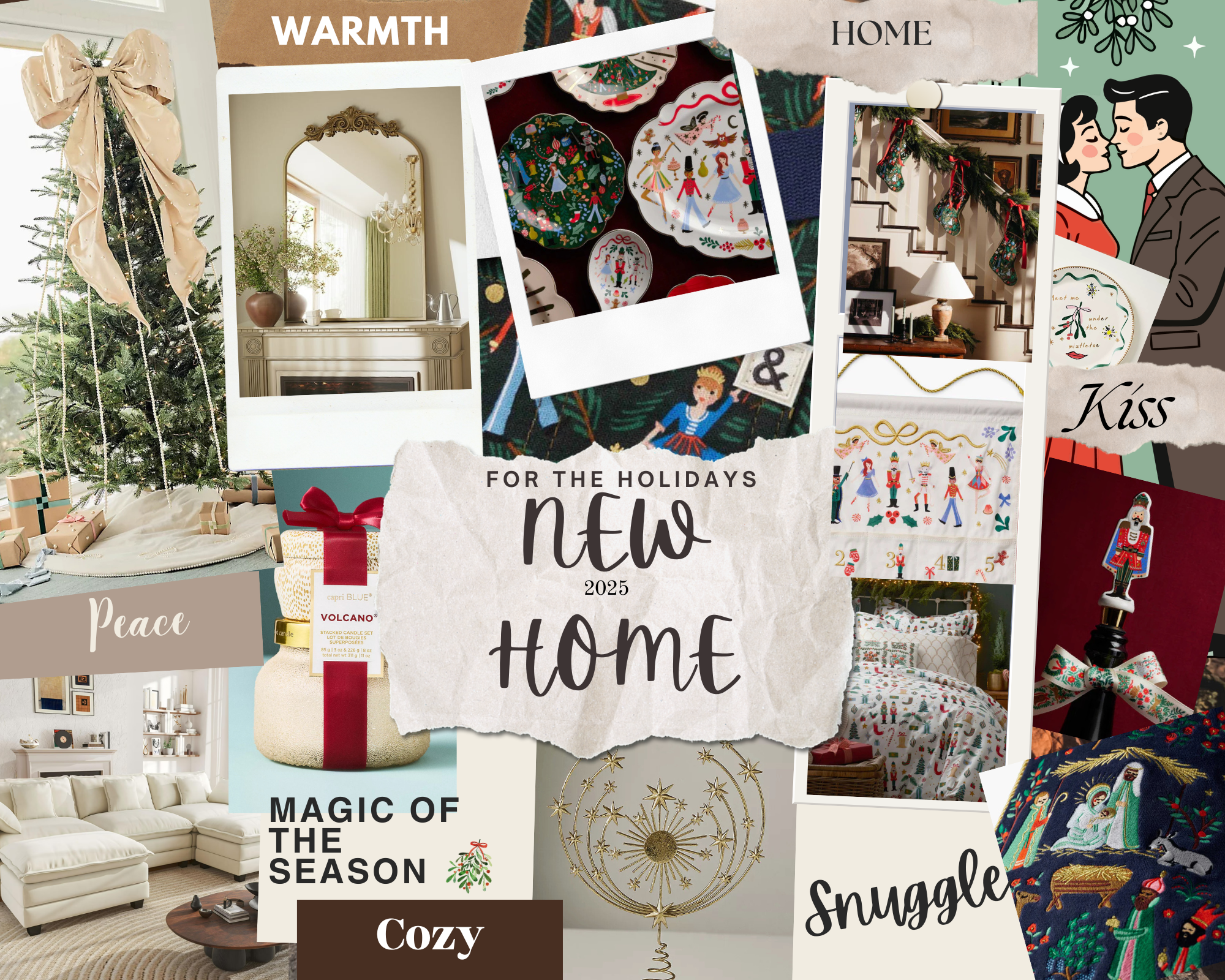 New Walls, Comfort, Peace, &amp; Love: My Cozy Home for the Holidays