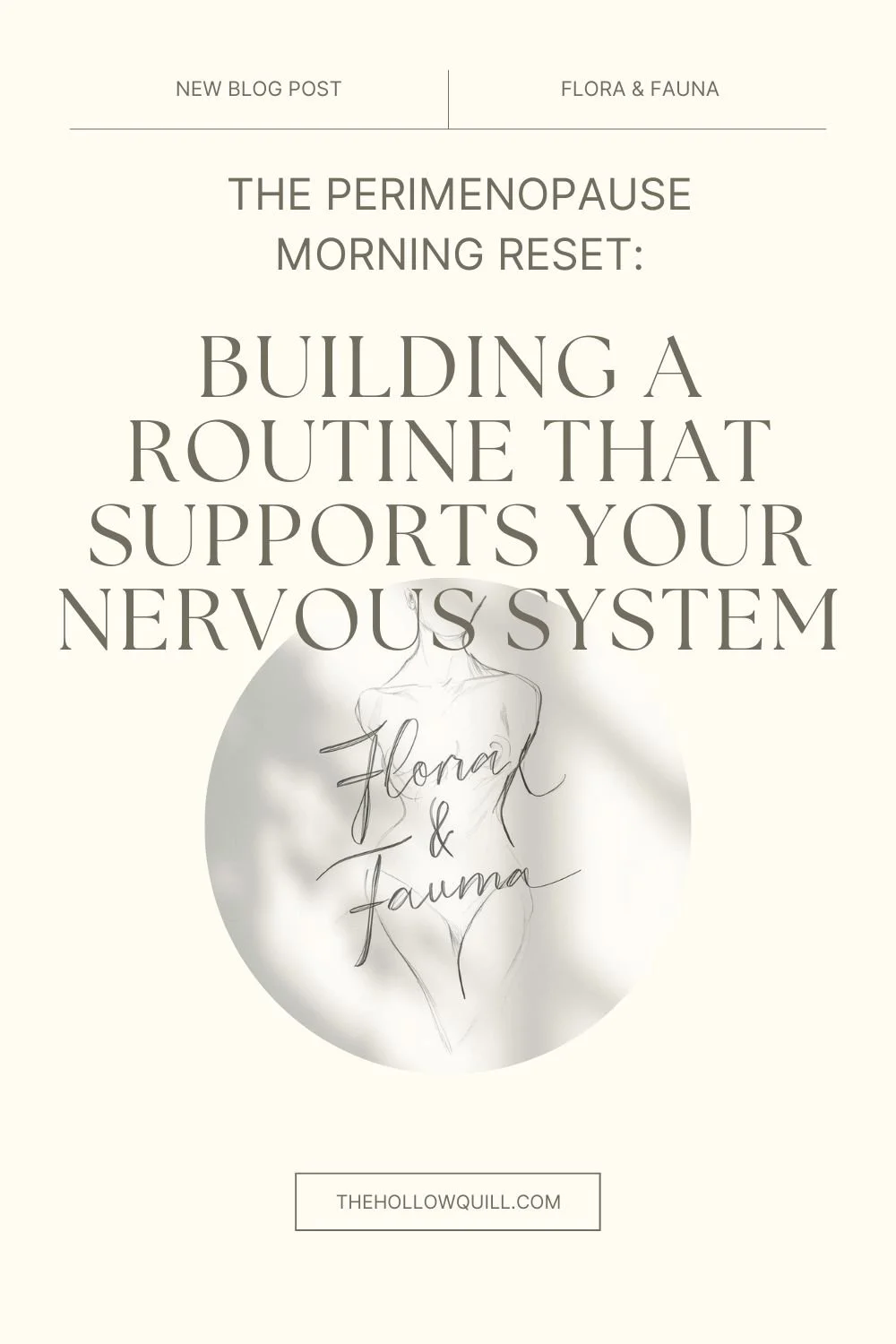 The Perimenopause Morning Reset - Building a Routine That Supports Your Nervous System 
