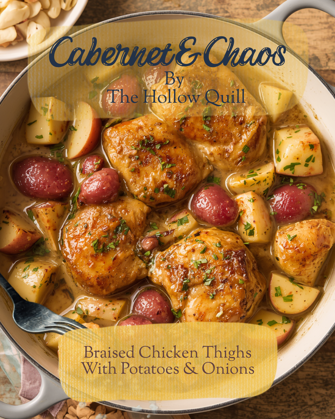 Braised Chicken Thighs &amp; Onions