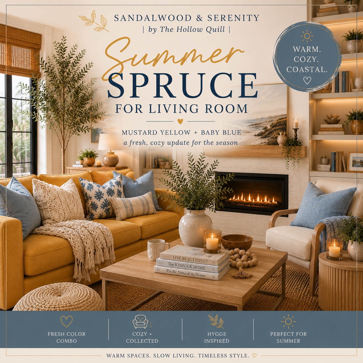 Cozy Coastal Living: Creating a Home That Feels Like Summer All Year Long