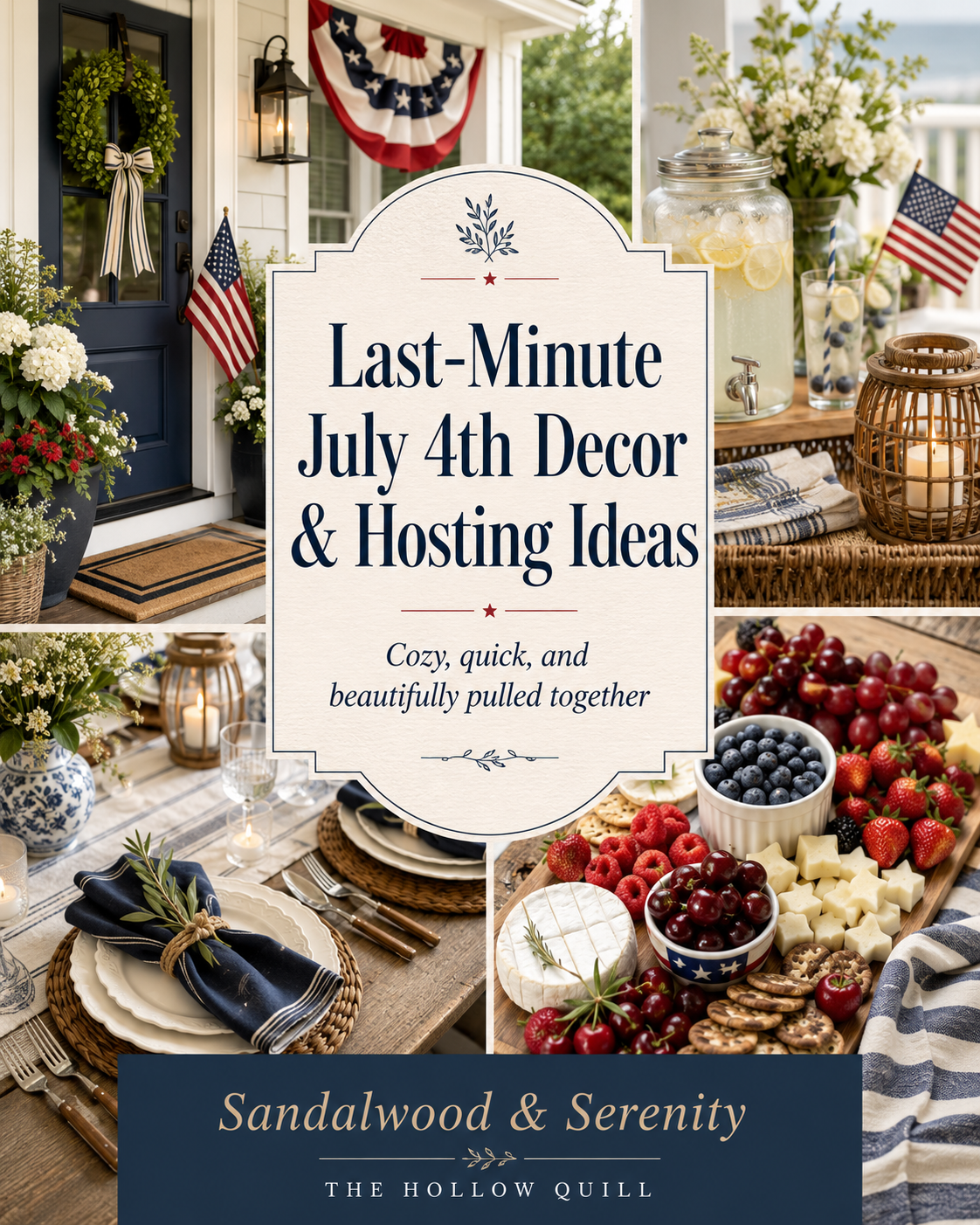Fourth of July Decor &amp; Hosting Ideas