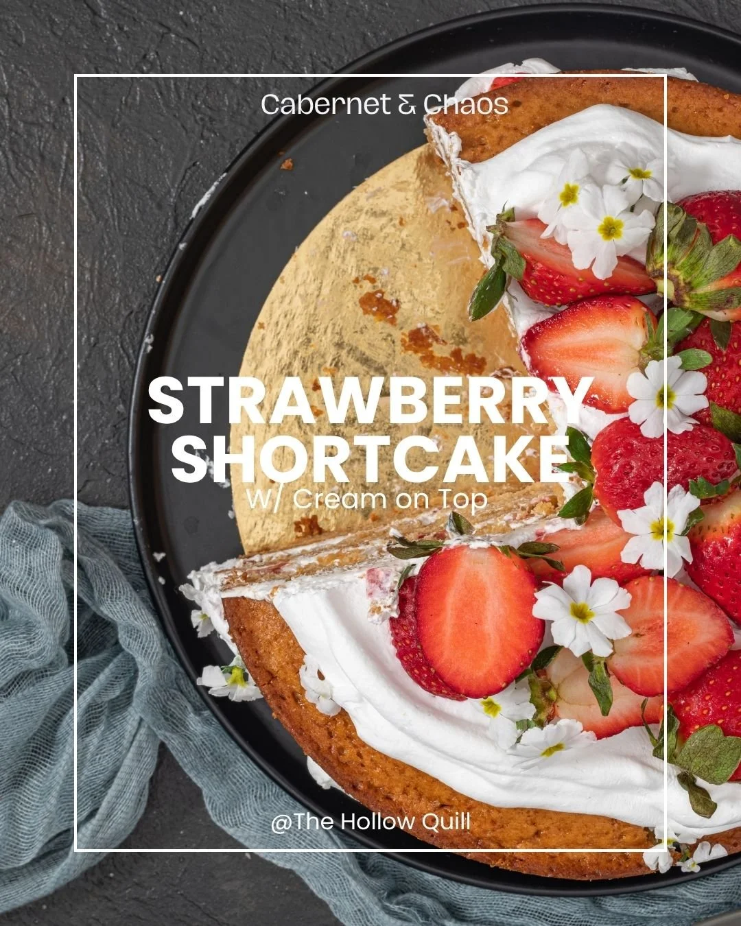 Strawberry Shortcake w/Cream on Top