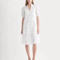 Women's Eyelet Maxi Dress