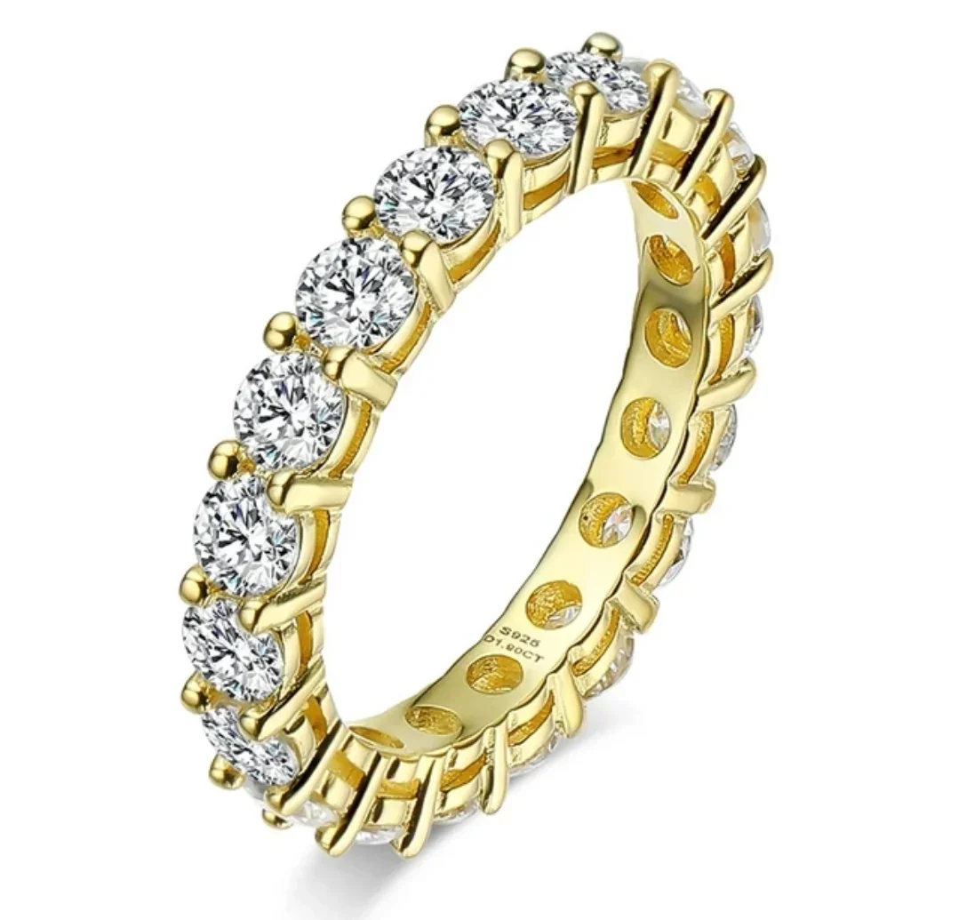 5ct TW round diamond veneer CZ