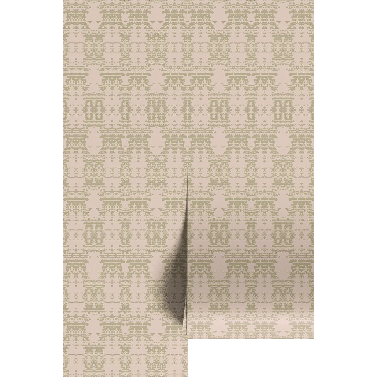 Earthy Neutral Boho Abstract Pattern
