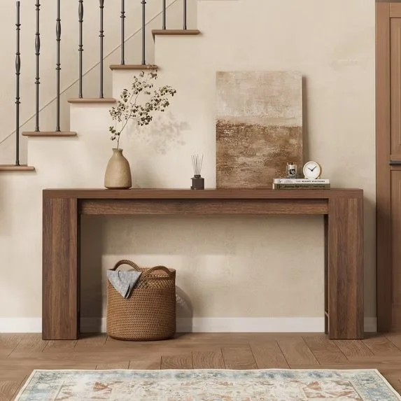Hearthlight Home 71" Long Console Table, 