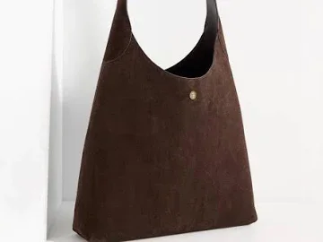 Hayden Suede Large Hobo Bag