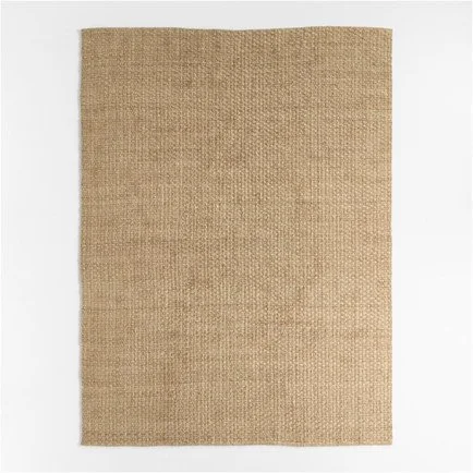 Nantucket Jute Natural Handwoven Area Rug 8'x10'