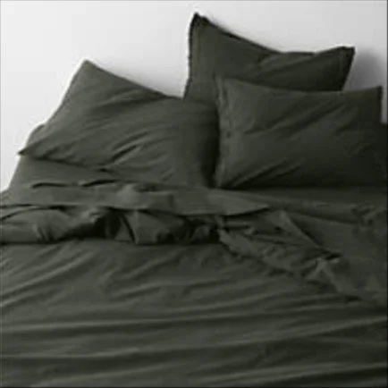 Organic Cotton Ficus Green 