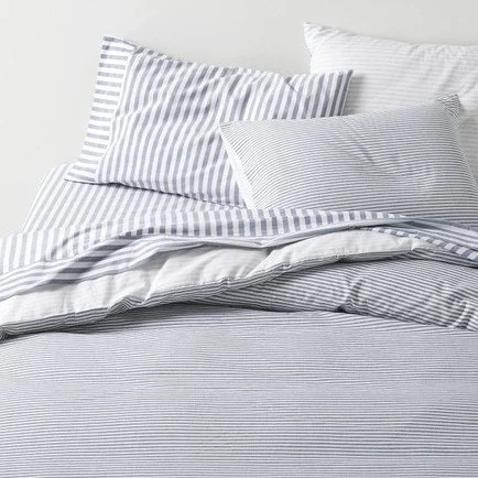 Oxford Shirting Light Indigo Blue Organic Cotton
