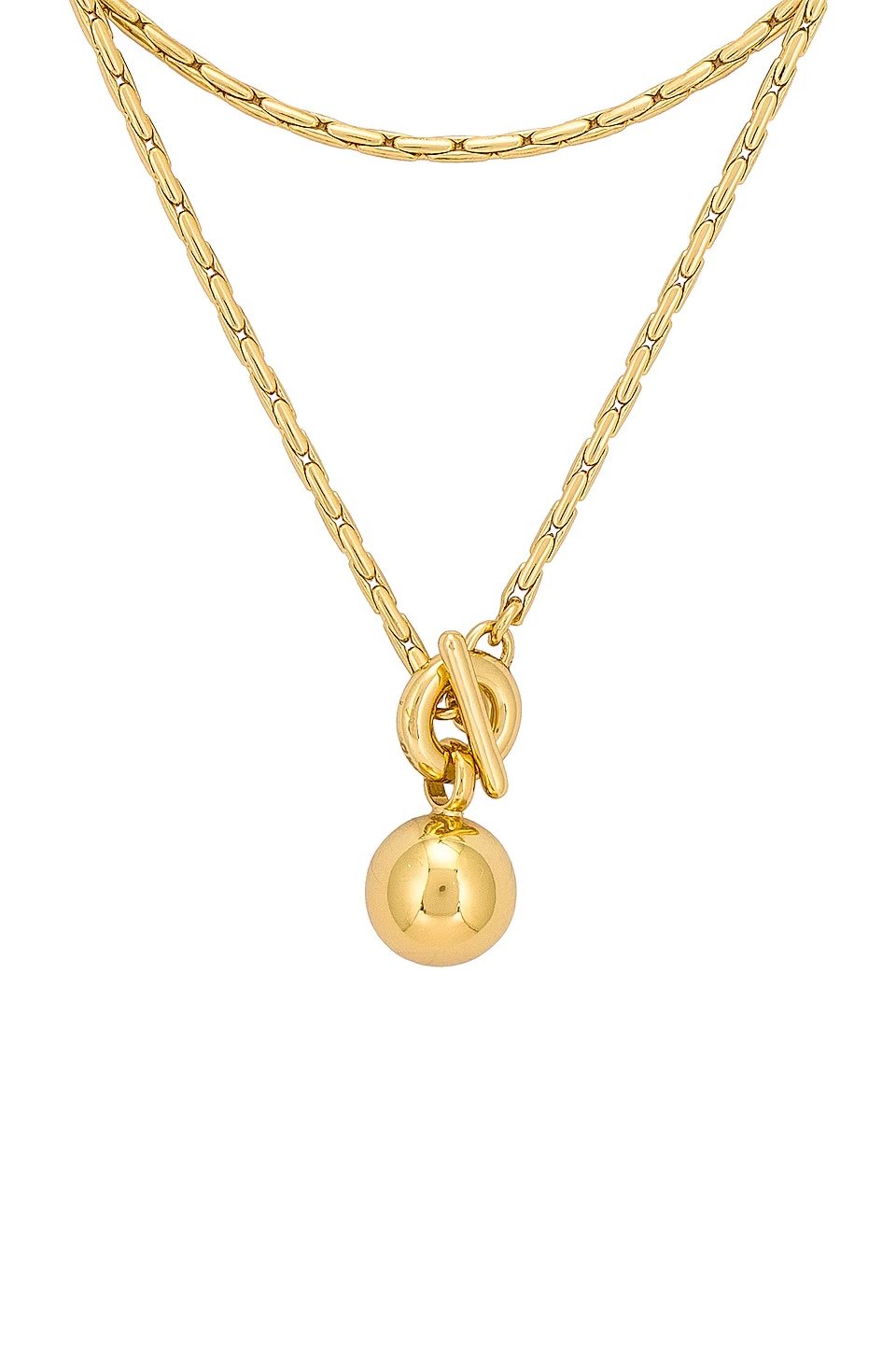 Jenny Bird Constance Wrap in Metallic Gold.