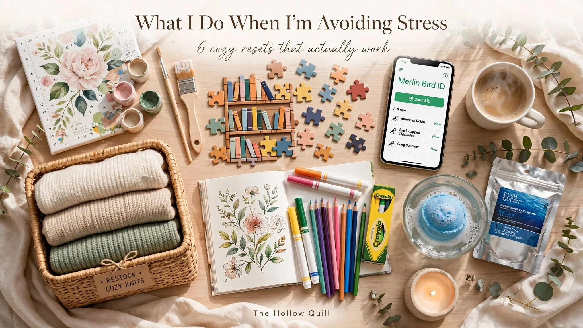 Decluttering My Brain and Resetting My Space: What I Do When Avoiding Stress.