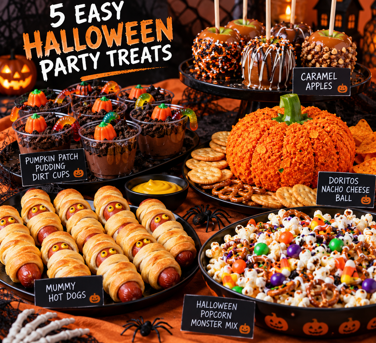 Easy Halloween Party Treats That Are Scary Good 