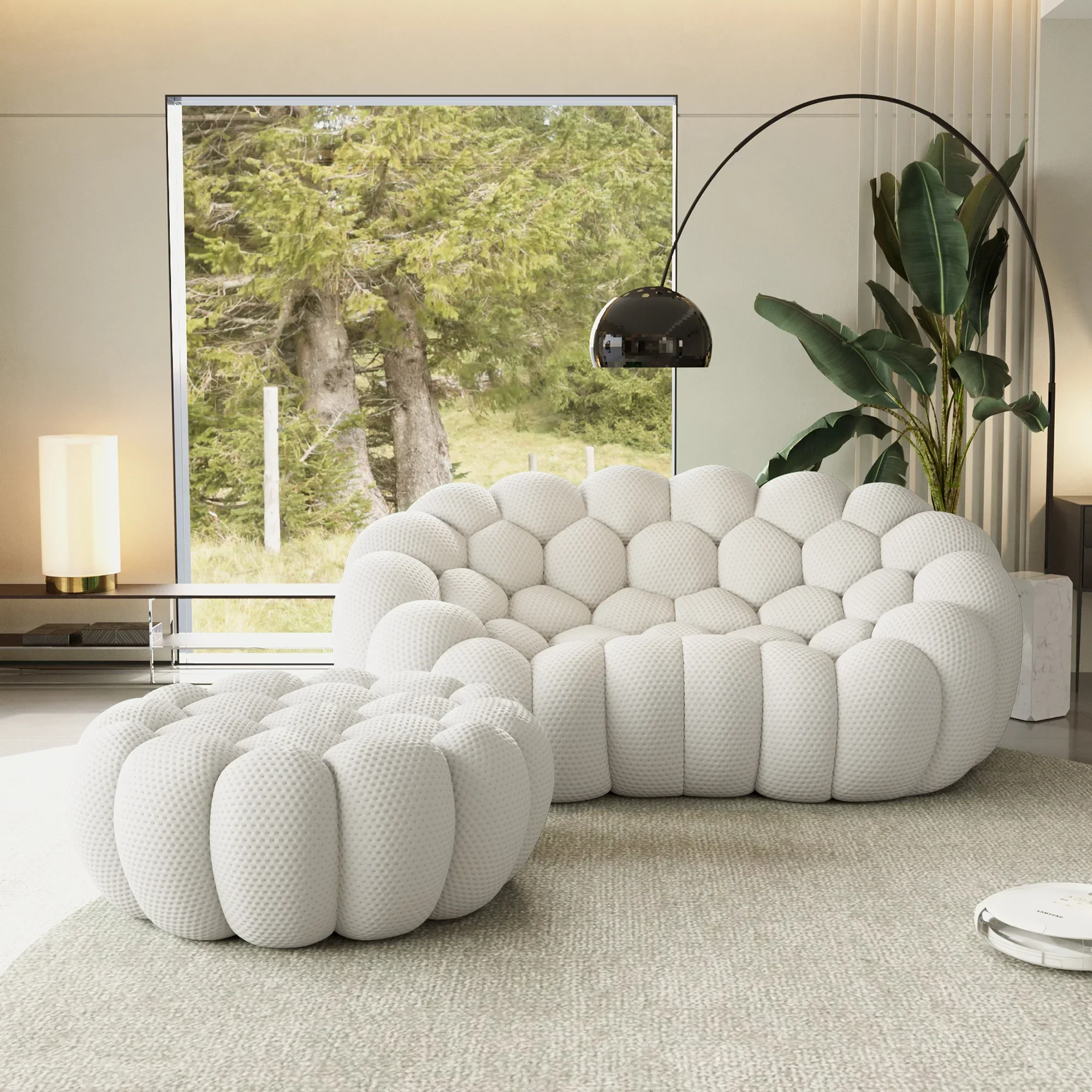 2-Piece-3D-Knitted-Fabric-Light-Grey-Chaise-Sectionals-2-Seater-With-1-Ottoman-5.webp