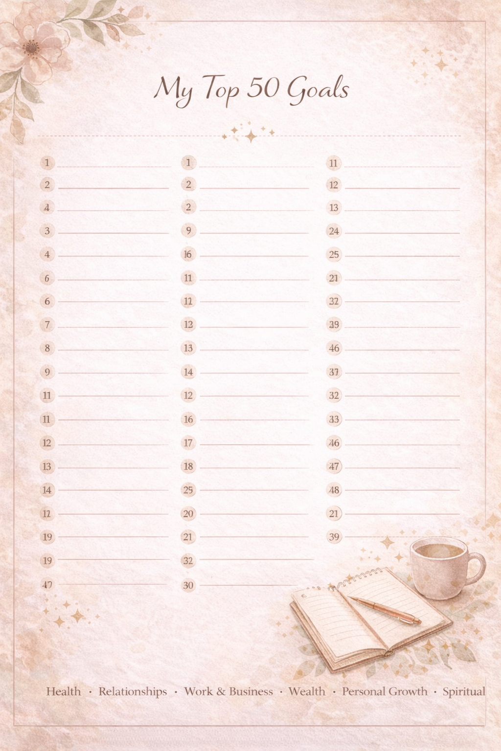 My top 50 goals journal page.png