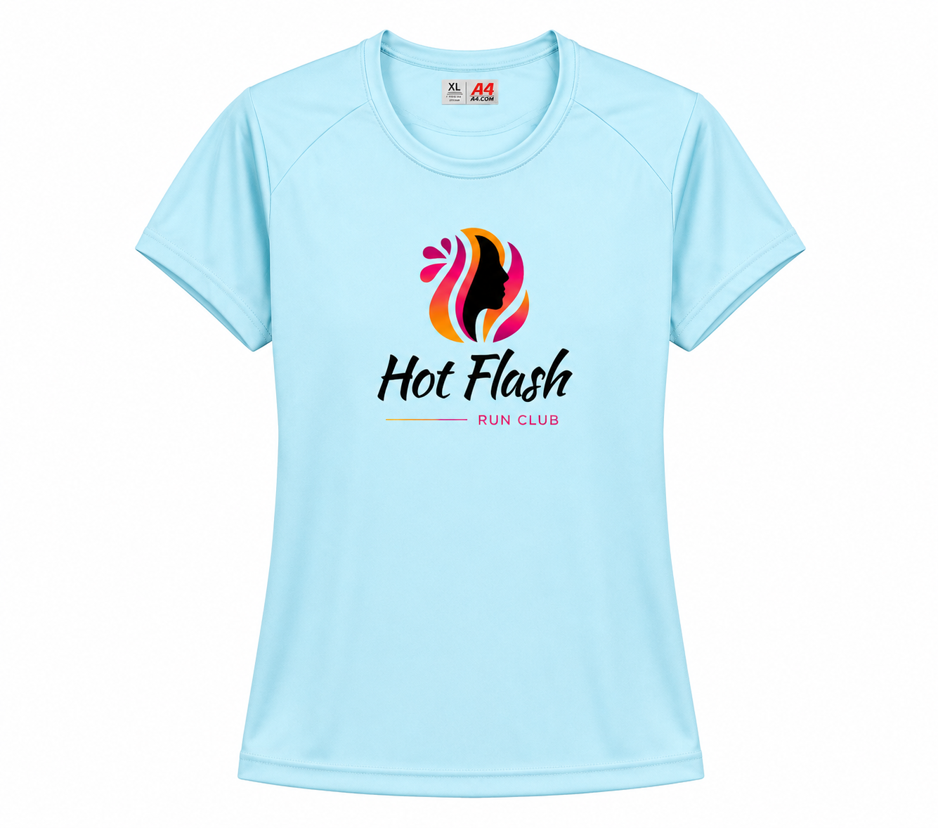 Hot Flash Run Club Women's A4 Performance Tee