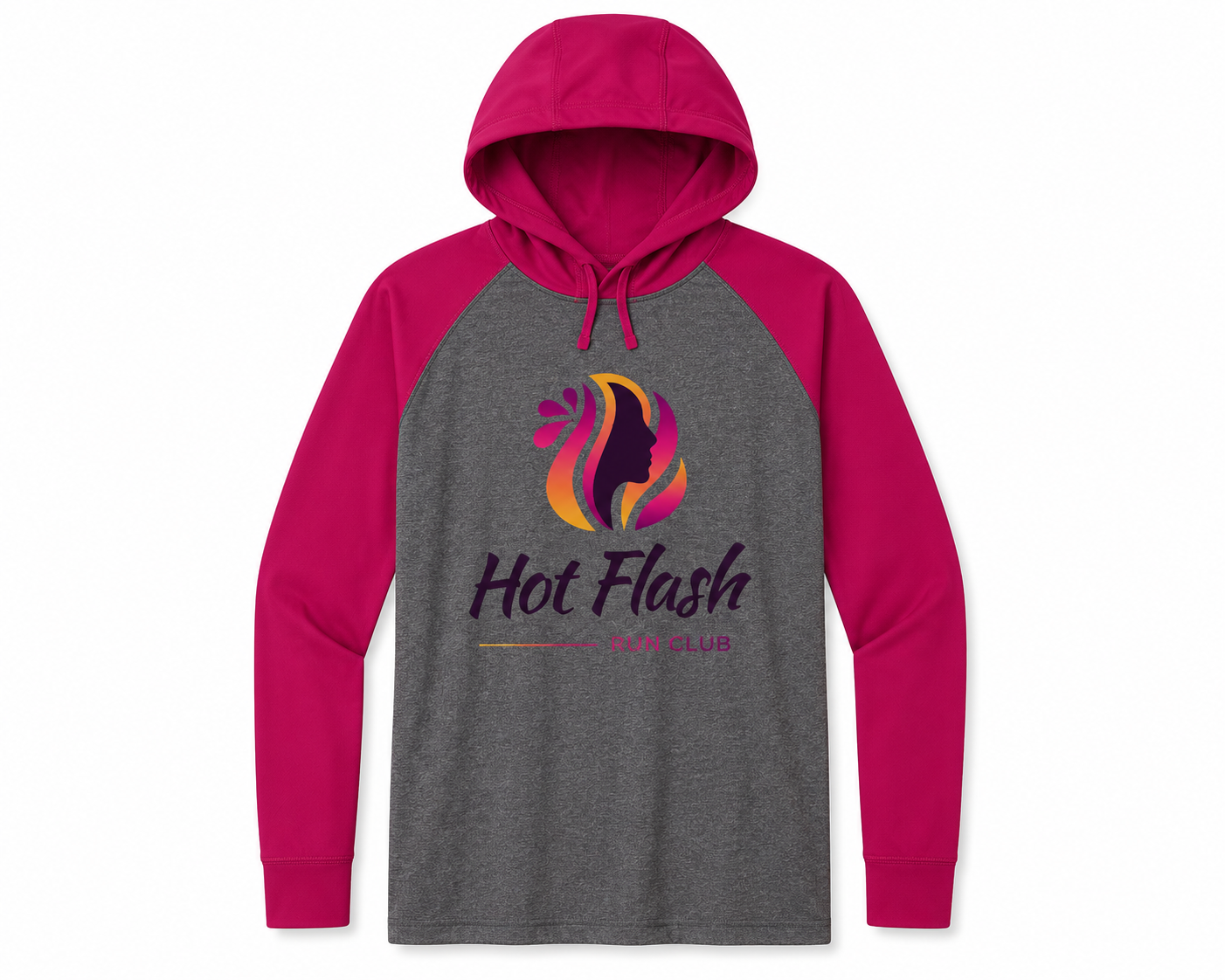 Hot Flash Run Club Women's Lightweight Performance Hoodie