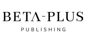 Beta-Plus Publishing logo with text on white background.