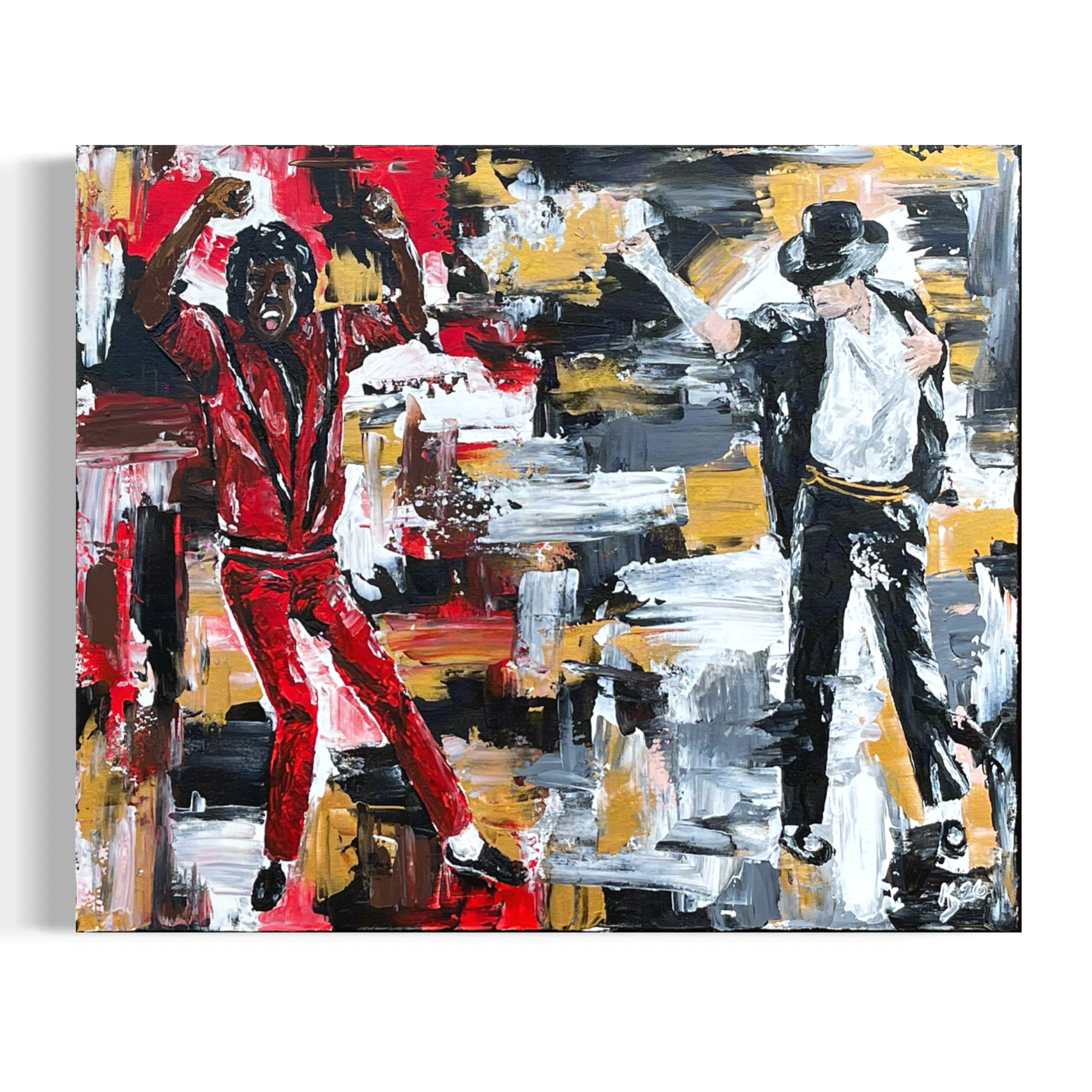 Mike vs Mike original painting